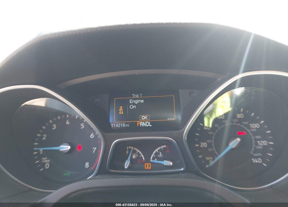 2016 FORD FOCUS VIN: 1FADP3E23GL238836
