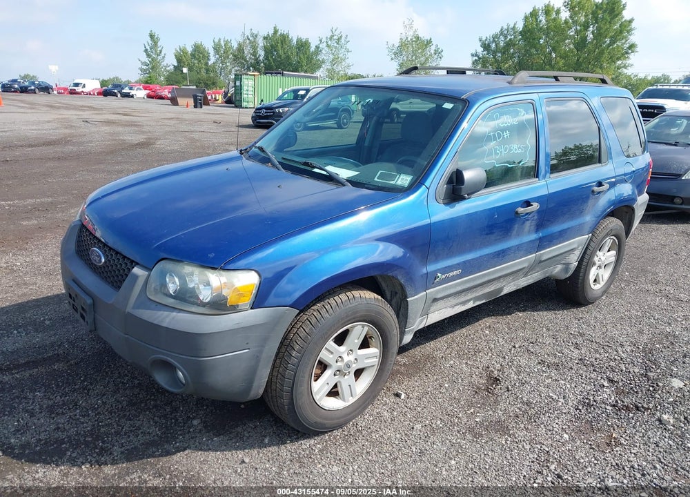 2007 FORD ESCAPE HYBRID VIN: 1FMCU59H57KA05731