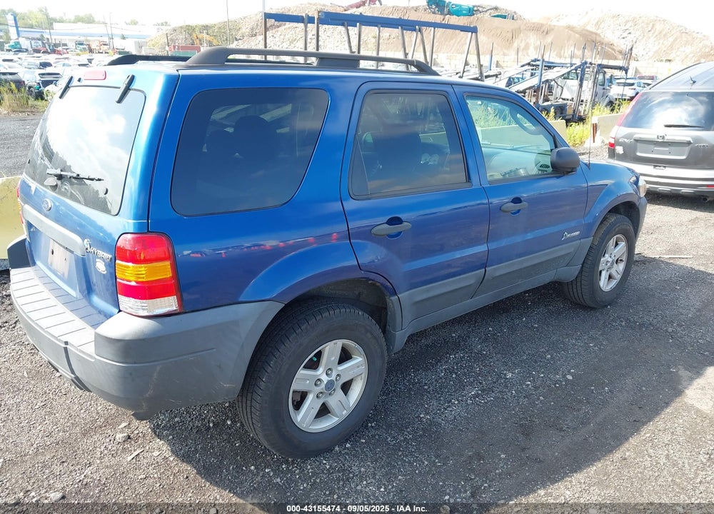 2007 FORD ESCAPE HYBRID VIN: 1FMCU59H57KA05731