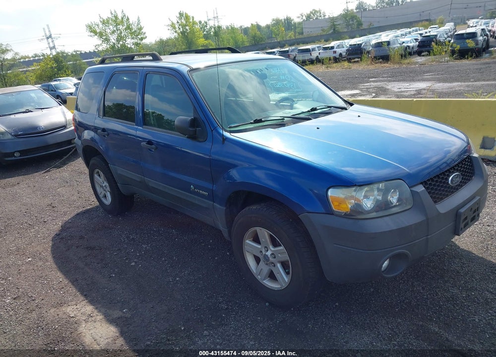 2007 FORD ESCAPE HYBRID VIN: 1FMCU59H57KA05731