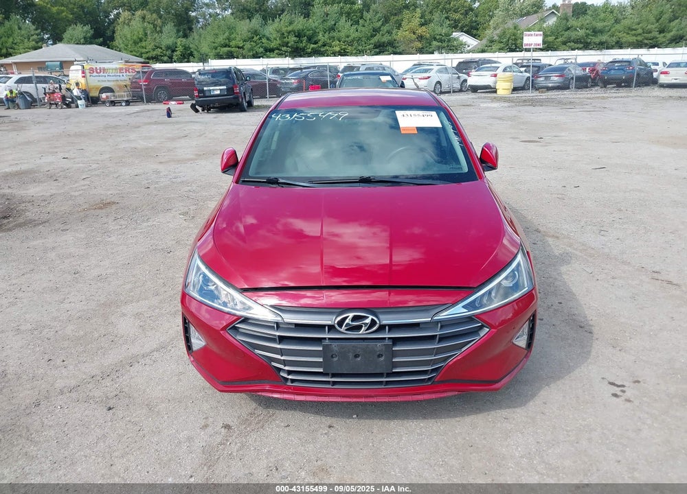 2019 HYUNDAI ELANTRA SE VIN: KMHD74LF6KU840537