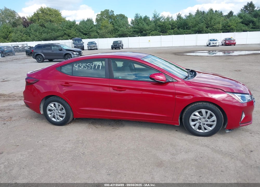 2019 HYUNDAI ELANTRA SE VIN: KMHD74LF6KU840537