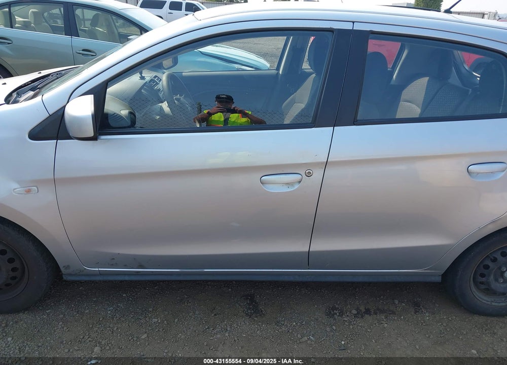 2015 MITSUBISHI MIRAGE VIN: ML32A3HJ6FH056784