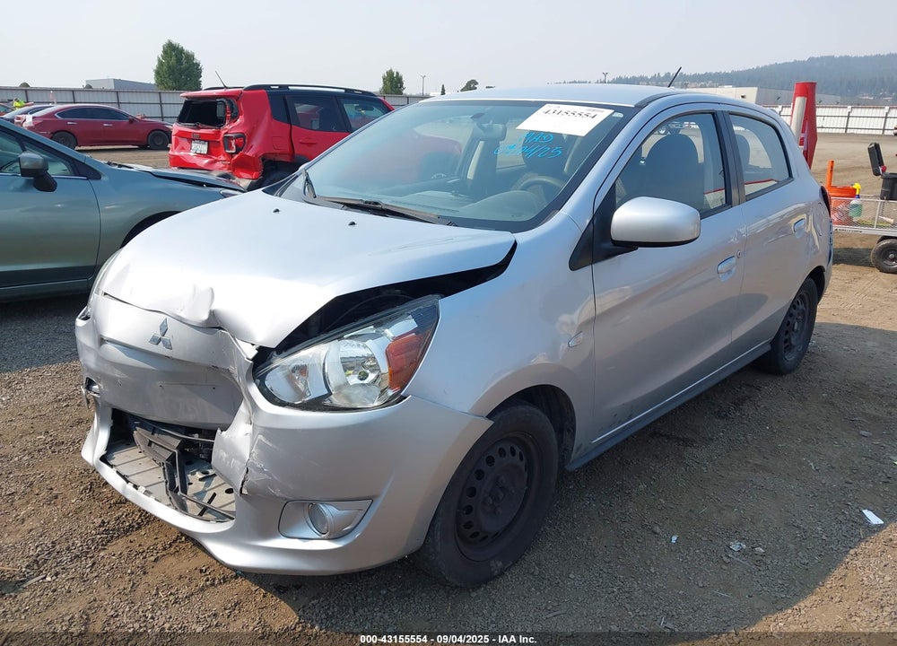 2015 MITSUBISHI MIRAGE VIN: ML32A3HJ6FH056784