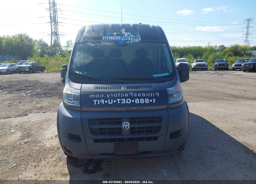 2014 RAM PROMASTER 2500 HIGH ROOF VIN: 3C6TRVDG3EE102485