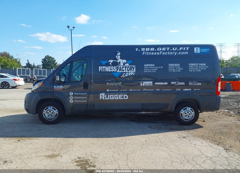 2014 RAM PROMASTER 2500 HIGH ROOF VIN: 3C6TRVDG3EE102485