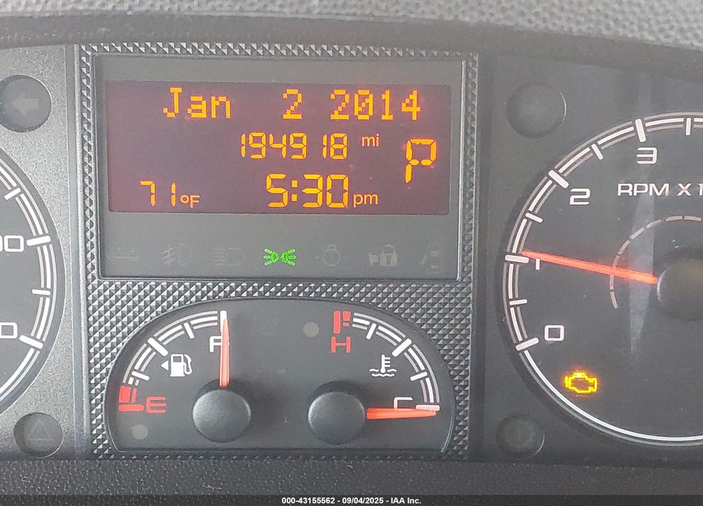 2014 RAM PROMASTER 2500 HIGH ROOF VIN: 3C6TRVDG3EE102485