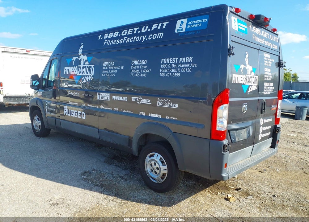 2014 RAM PROMASTER 2500 HIGH ROOF VIN: 3C6TRVDG3EE102485