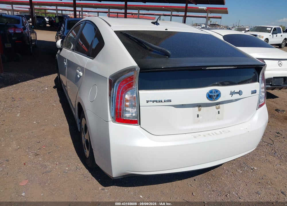 2012 TOYOTA PRIUS VIN: JTDKN3DU8C5429659