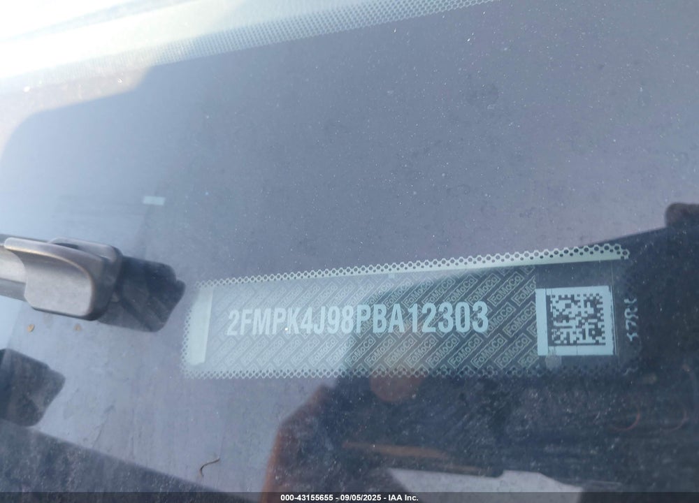 2023 FORD EDGE SEL VIN: 2FMPK4J98PBA12303