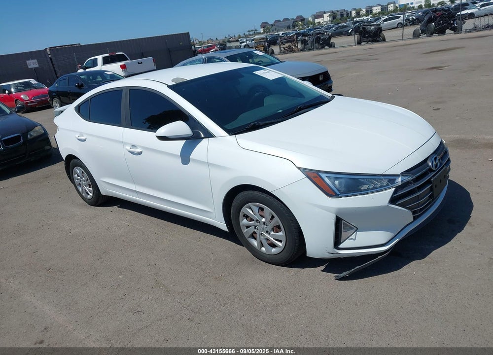 2019 HYUNDAI ELANTRA SE VIN: 5NPD74LF2KH447178