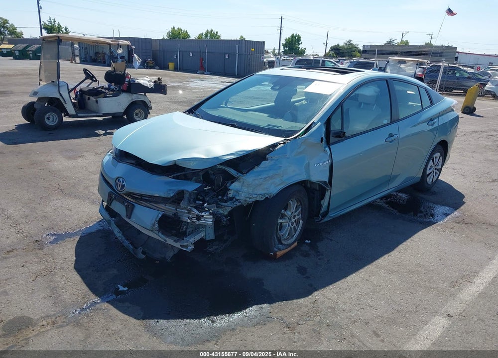 2017 TOYOTA PRIUS VIN: JTDKARFU6H3048360