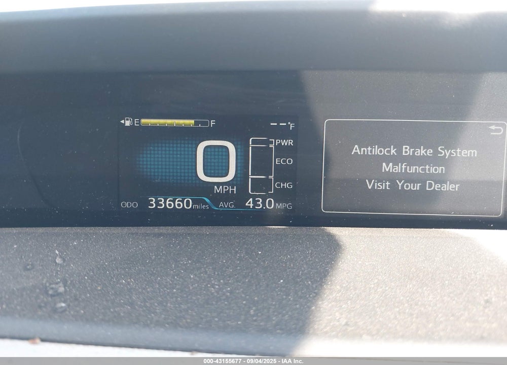 2017 TOYOTA PRIUS VIN: JTDKARFU6H3048360