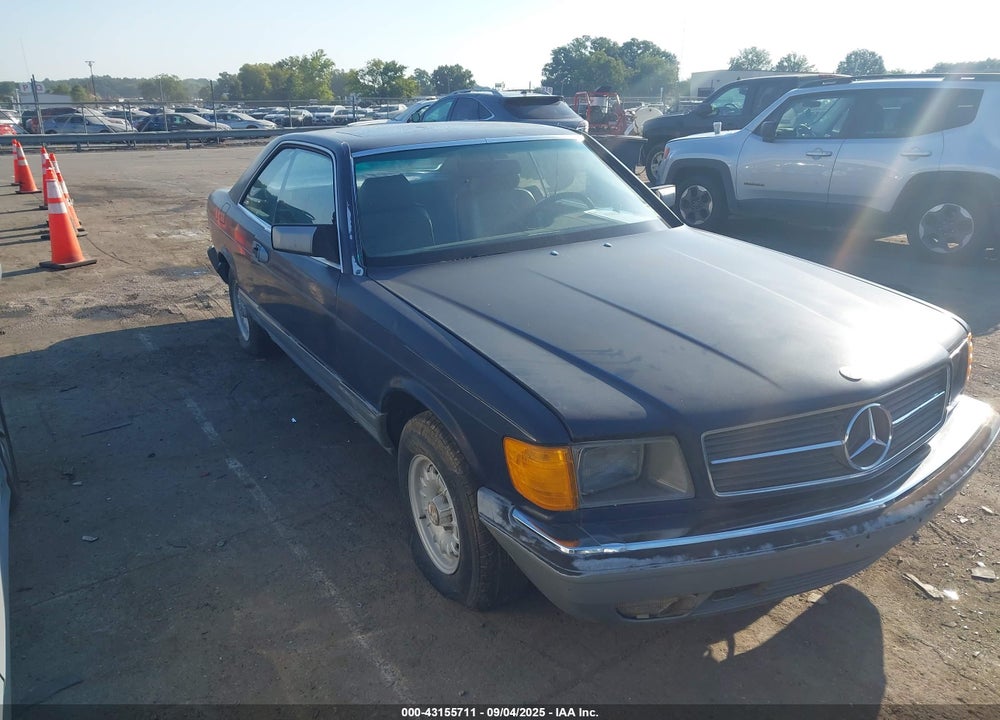 1984 MERCEDES-BENZ 500 SEC VIN: WDBCA44A2EA051603