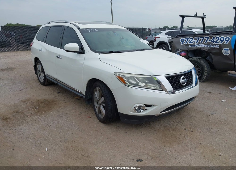 2015 NISSAN PATHFINDER PLATINUM VIN: 5N1AR2MN1FC715416