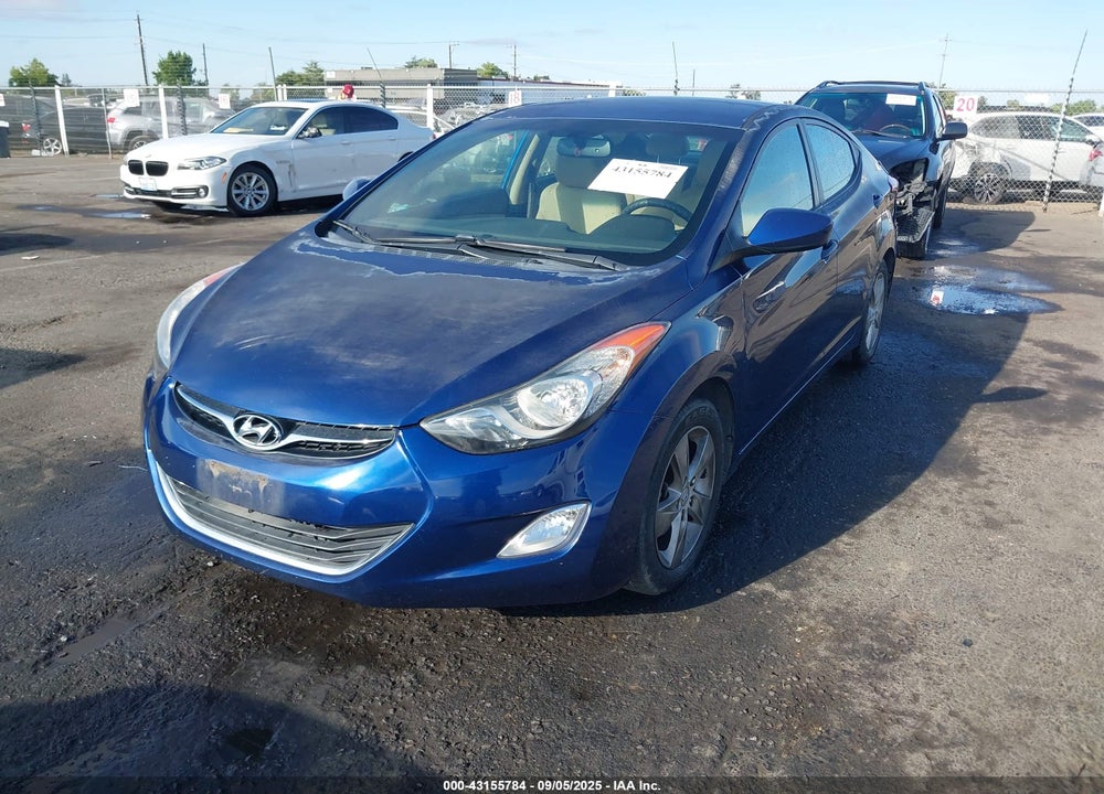 2013 HYUNDAI ELANTRA VIN: KMHDH4AE1DU877411