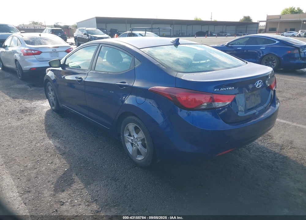 2013 HYUNDAI ELANTRA VIN: KMHDH4AE1DU877411