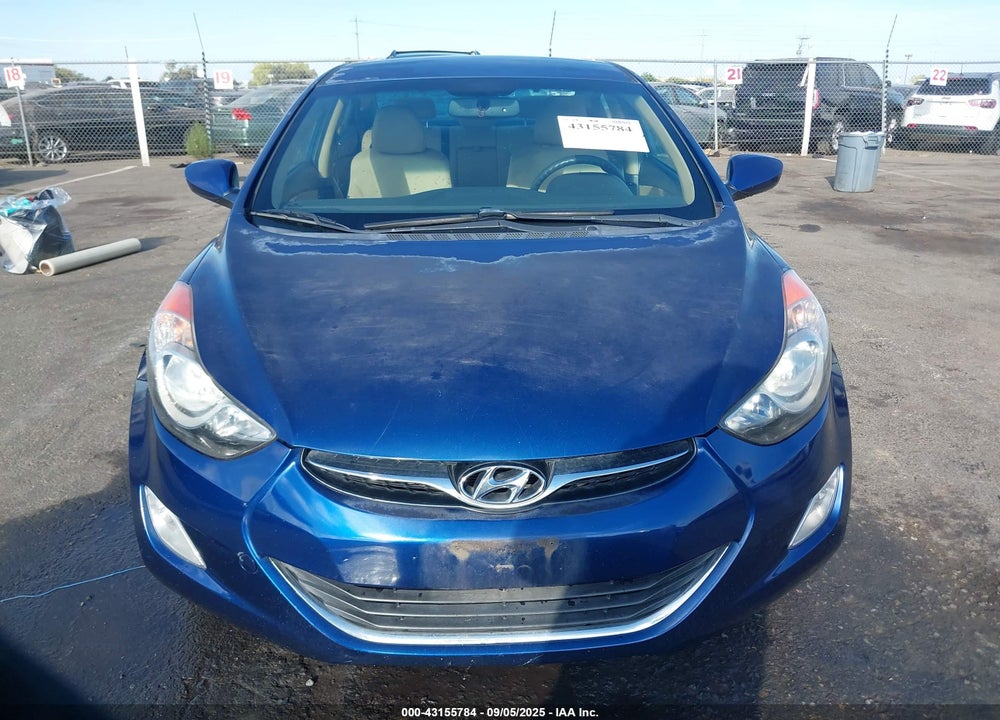 2013 HYUNDAI ELANTRA VIN: KMHDH4AE1DU877411