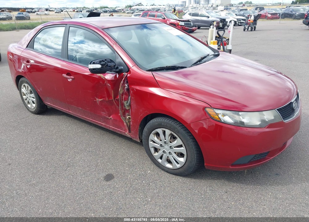 2010 KIA FORTE EX VIN: KNAFU4A21A5070436