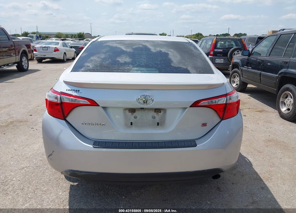 2016 TOYOTA COROLLA VIN: 5YFBURHE7GP464081