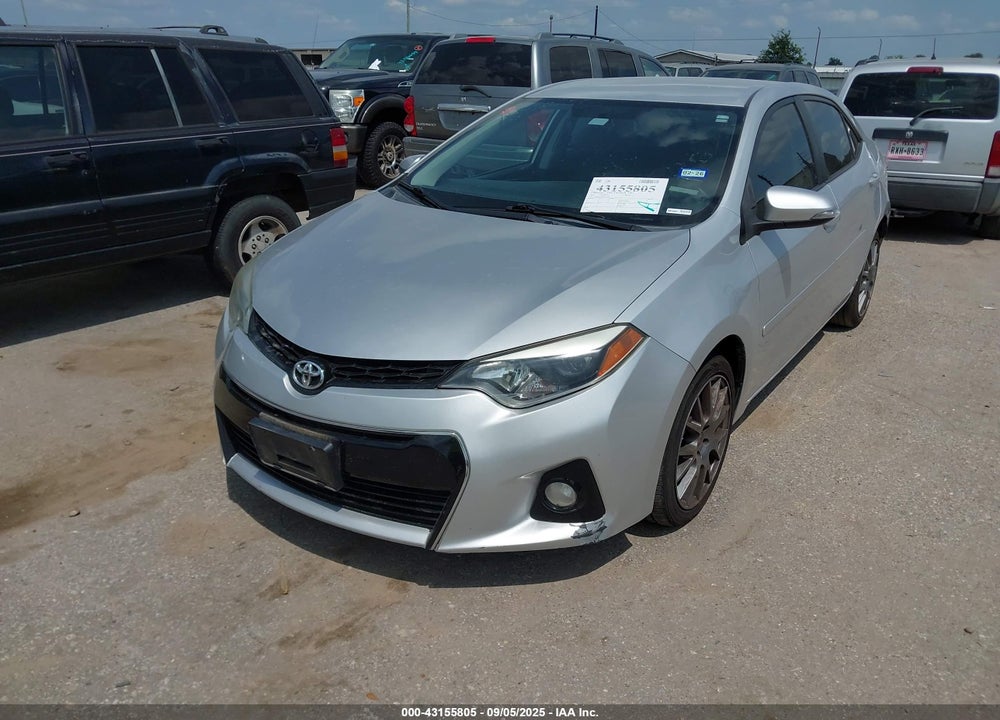 2016 TOYOTA COROLLA VIN: 5YFBURHE7GP464081