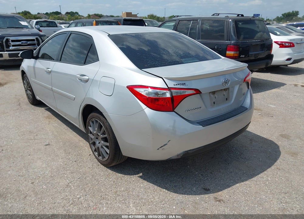 2016 TOYOTA COROLLA VIN: 5YFBURHE7GP464081