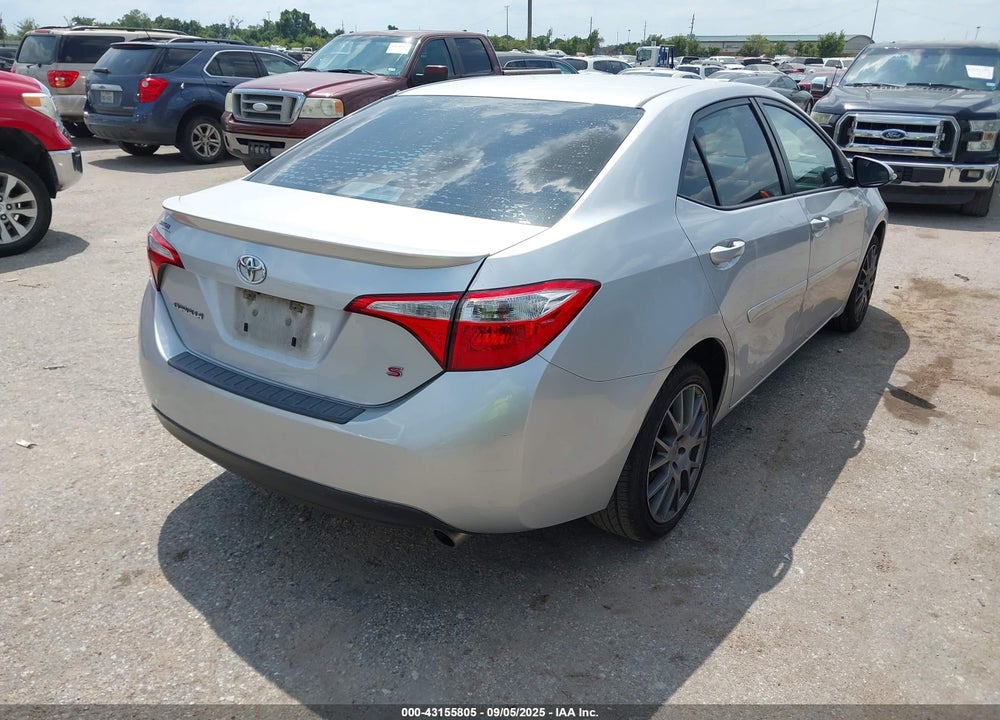 2016 TOYOTA COROLLA VIN: 5YFBURHE7GP464081