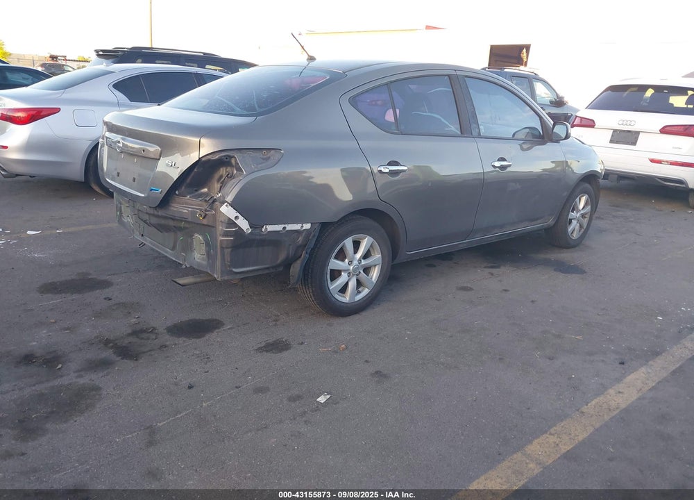 2012 NISSAN VERSA VIN: 3N1CN7AP1CL891011