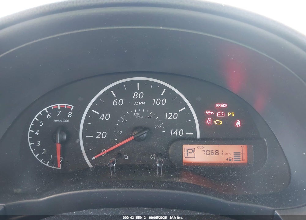 2017 NISSAN VERSA VIN: 3N1CN7APXHL849654