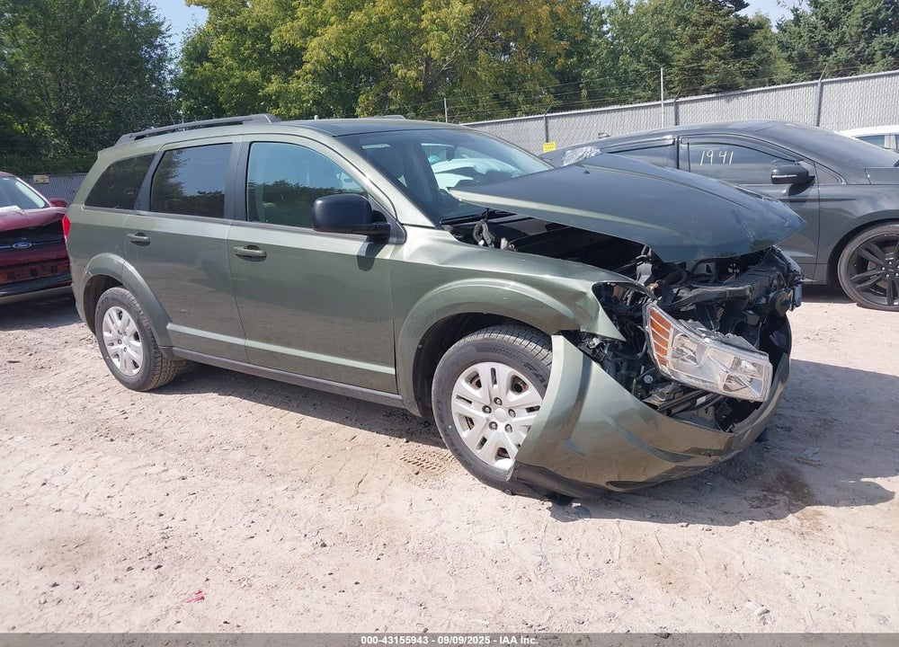 2016 DODGE JOURNEY SE VIN: 3C4PDCAB8GT195007