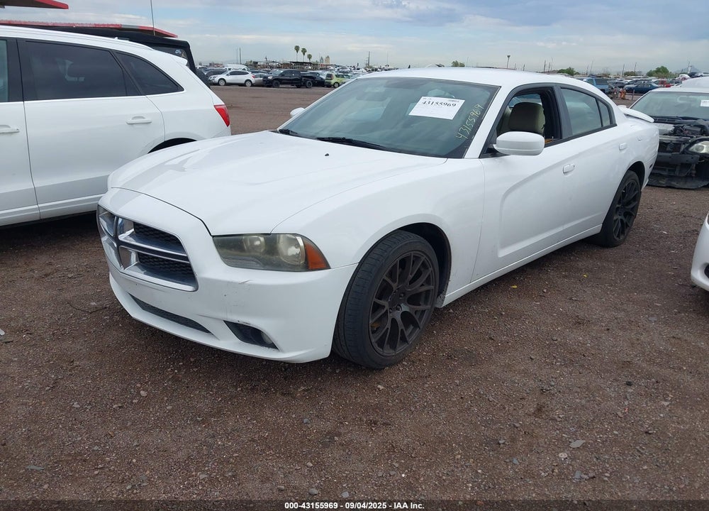 2012 DODGE CHARGER VIN: 2C3CDXHGXCH207043