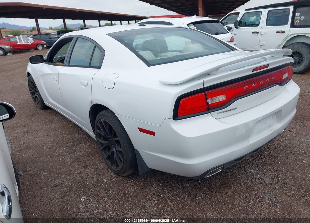 2012 DODGE CHARGER VIN: 2C3CDXHGXCH207043