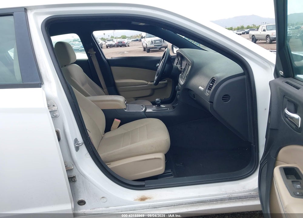 2012 DODGE CHARGER VIN: 2C3CDXHGXCH207043