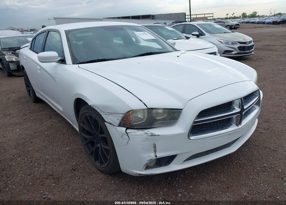2012 DODGE CHARGER VIN: 2C3CDXHGXCH207043
