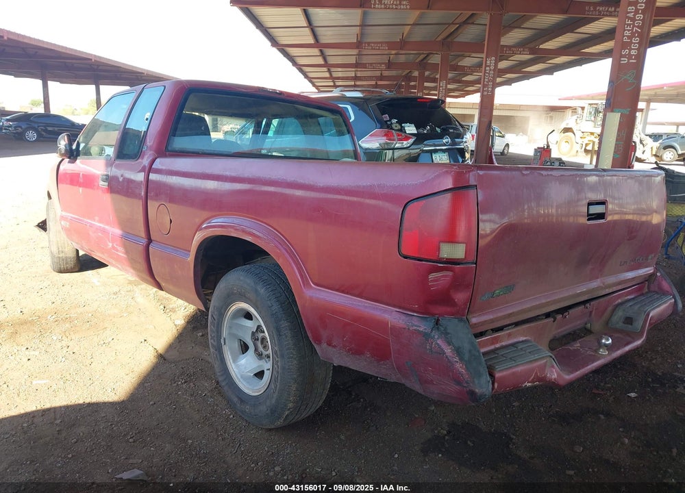 1996 CHEVROLET S TRUCK S10 VIN: 1GCCS1944TK146784