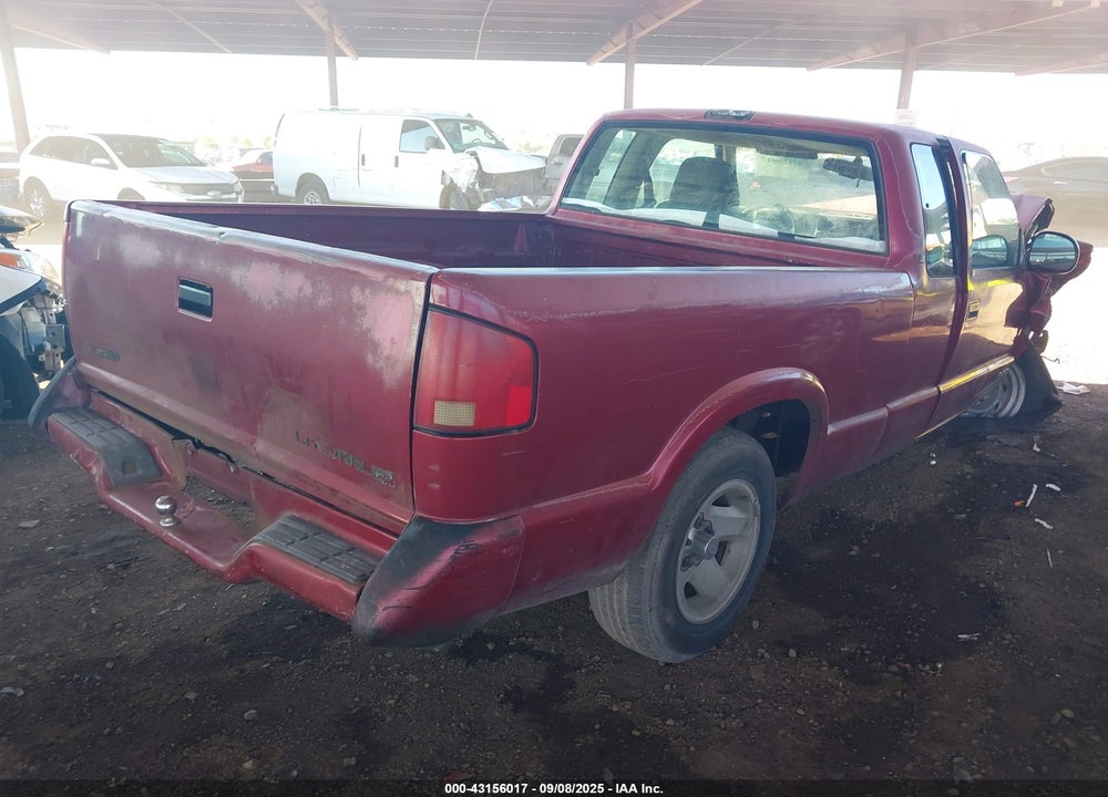 1996 CHEVROLET S TRUCK S10 VIN: 1GCCS1944TK146784