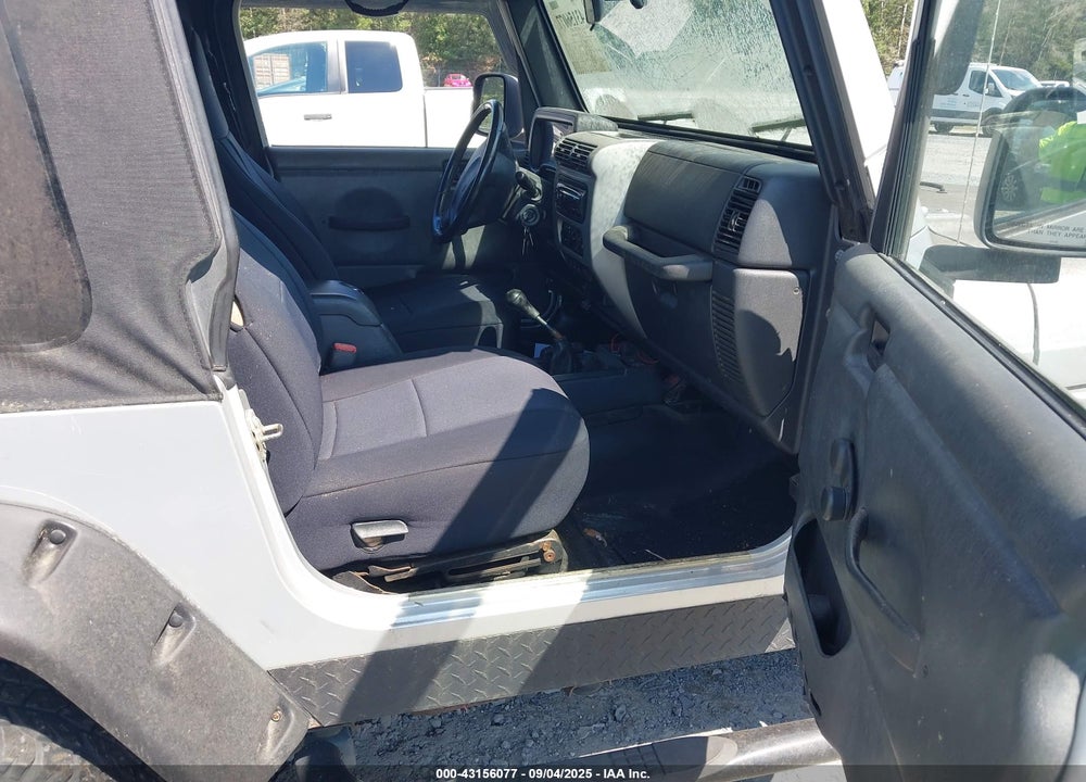 2005 JEEP WRANGLER X VIN: 1J4FA39SX5P370491