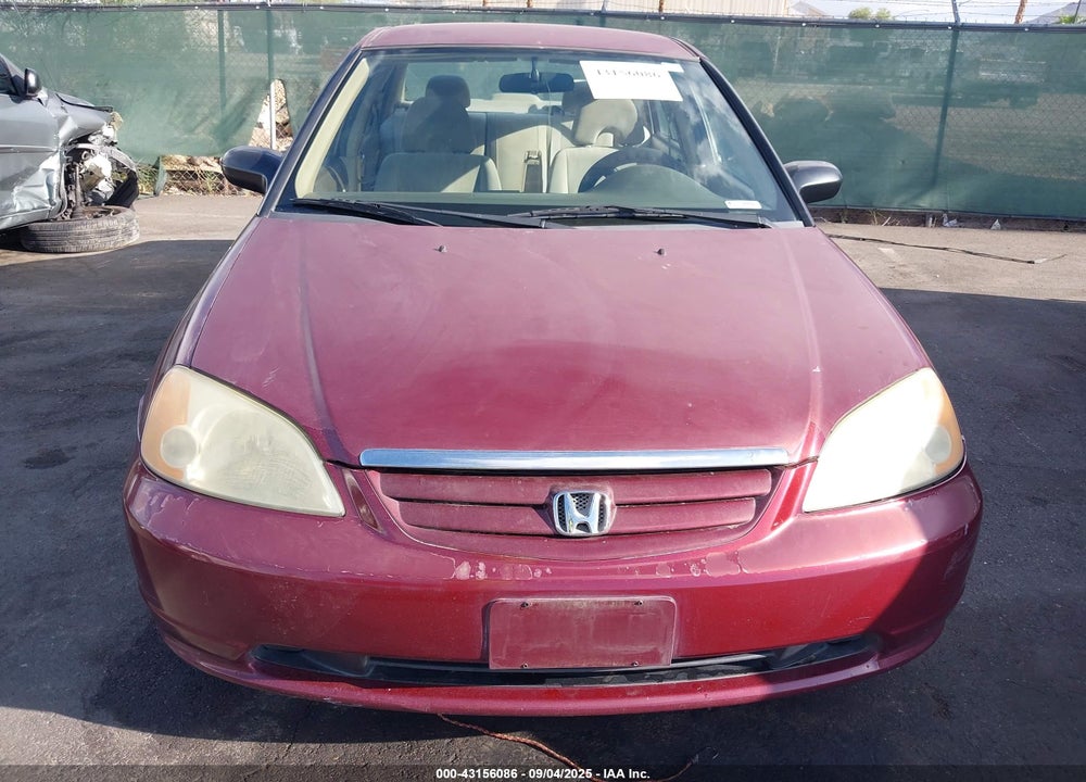 2003 HONDA CIVIC LX VIN: 2HGES16553H587421