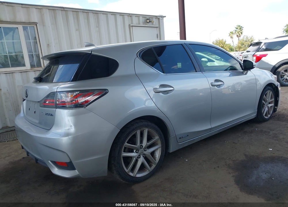 2015 LEXUS CT 200H VIN: JTHKD5BH8F2240874