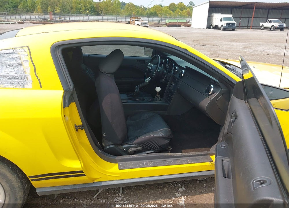 2006 FORD MUSTANG V6 VIN: 1ZVFT80N065160089