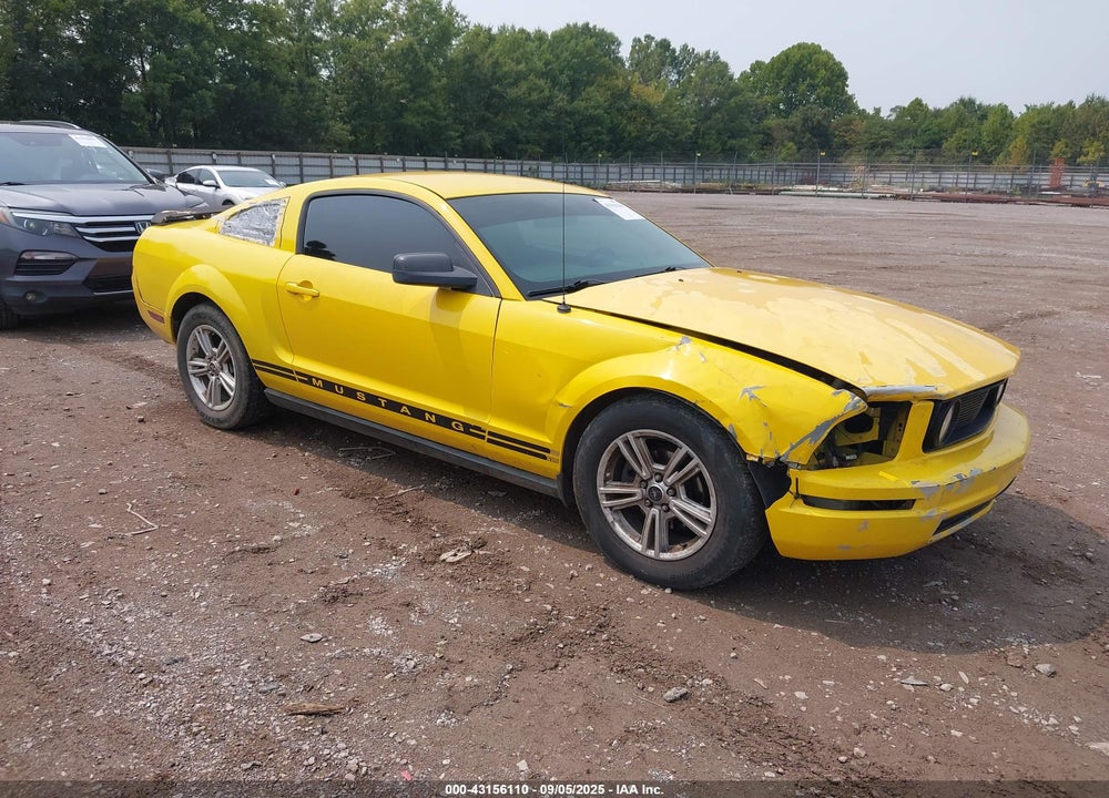 2006 FORD MUSTANG V6 VIN: 1ZVFT80N065160089