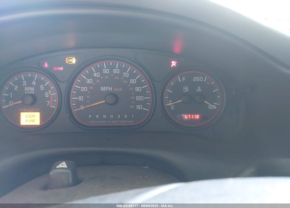 2000 PONTIAC MONTANA N16 VIN: 1GMDU03E8YD173343