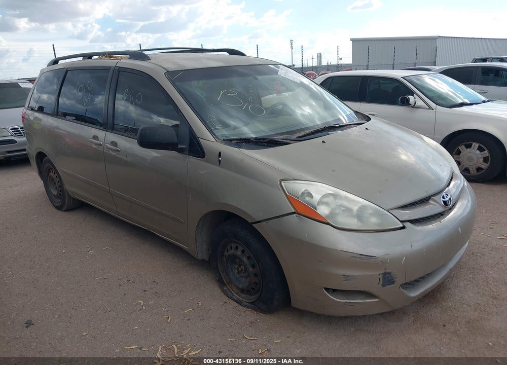 2010 TOYOTA SIENNA LE VIN: 5TDKK4CC3AS302915