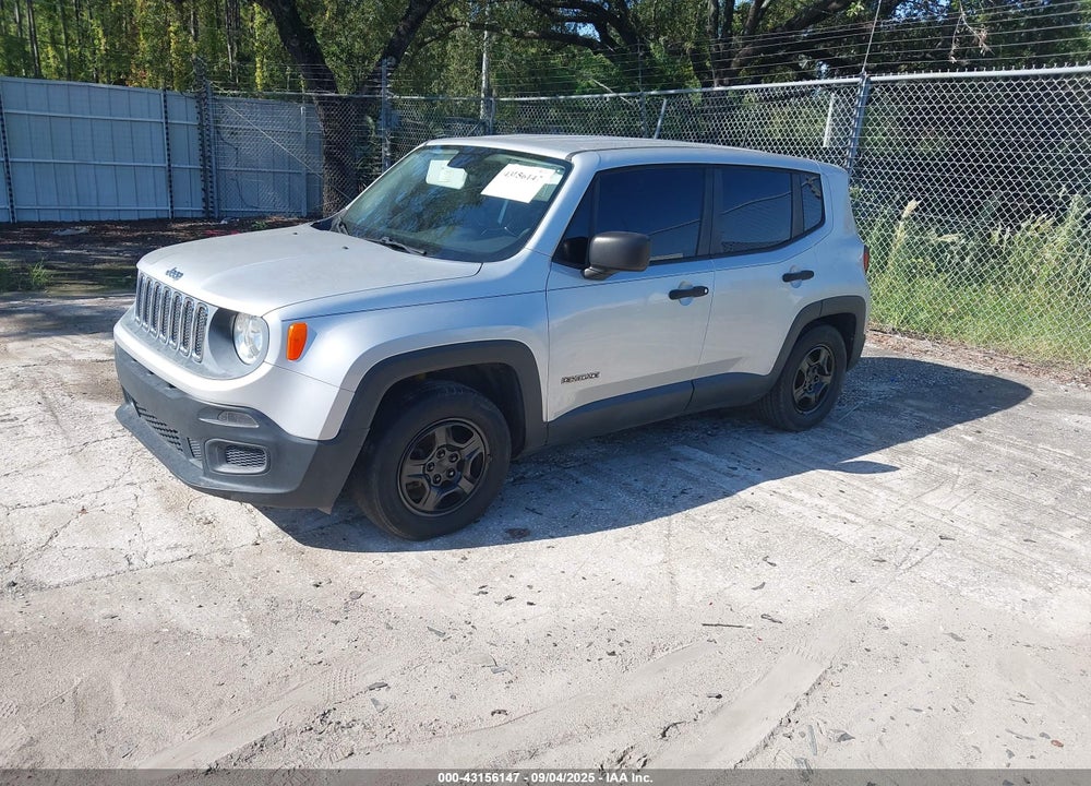 2016 JEEP RENEGADE VIN: ZACCJAAW3GPC43406