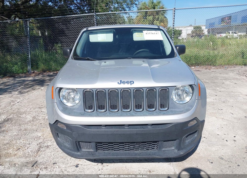 2016 JEEP RENEGADE VIN: ZACCJAAW3GPC43406