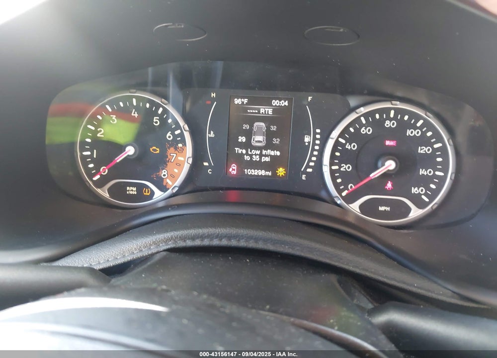 2016 JEEP RENEGADE VIN: ZACCJAAW3GPC43406