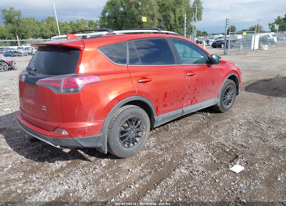 2016 TOYOTA RAV4 SE VIN: 2T3JFREV4GW514788