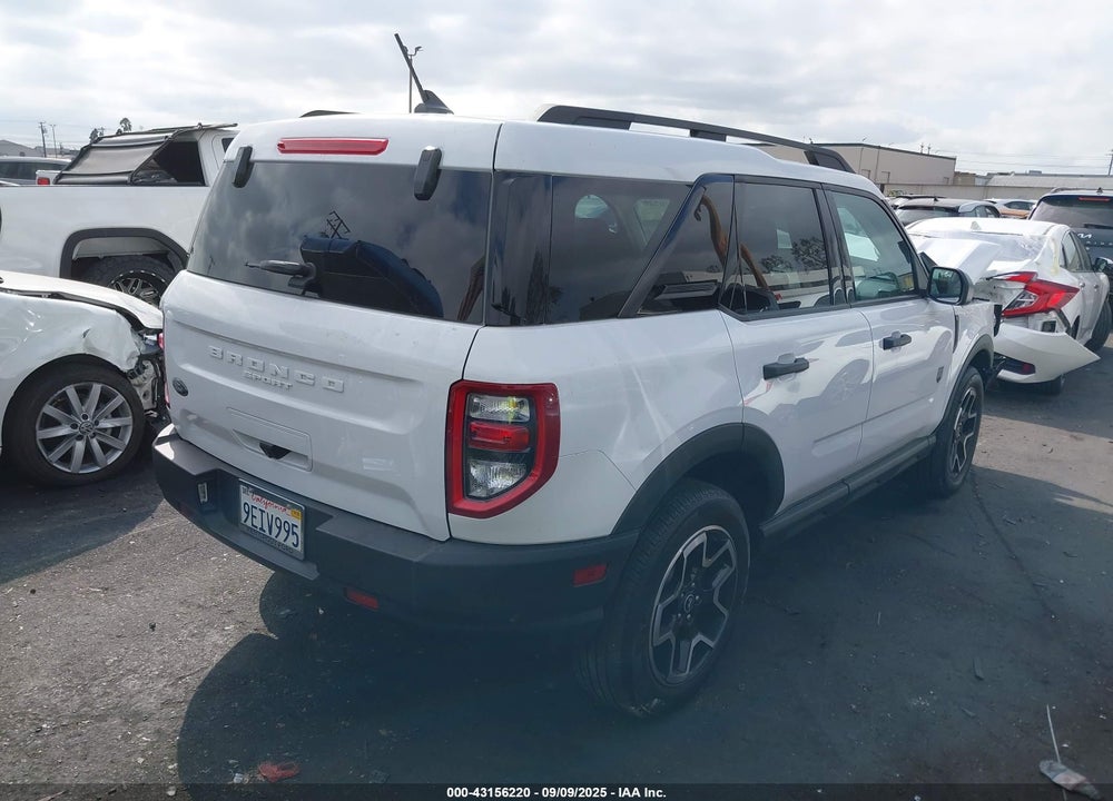 2022 FORD BRONCO SPORT VIN: 3FMCR9B60NRE36634
