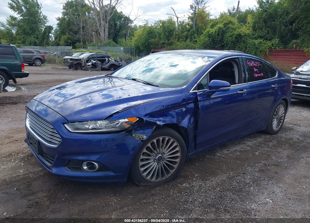 2014 FORD FUSION TITANIUM VIN: 3FA6P0K91ER297651