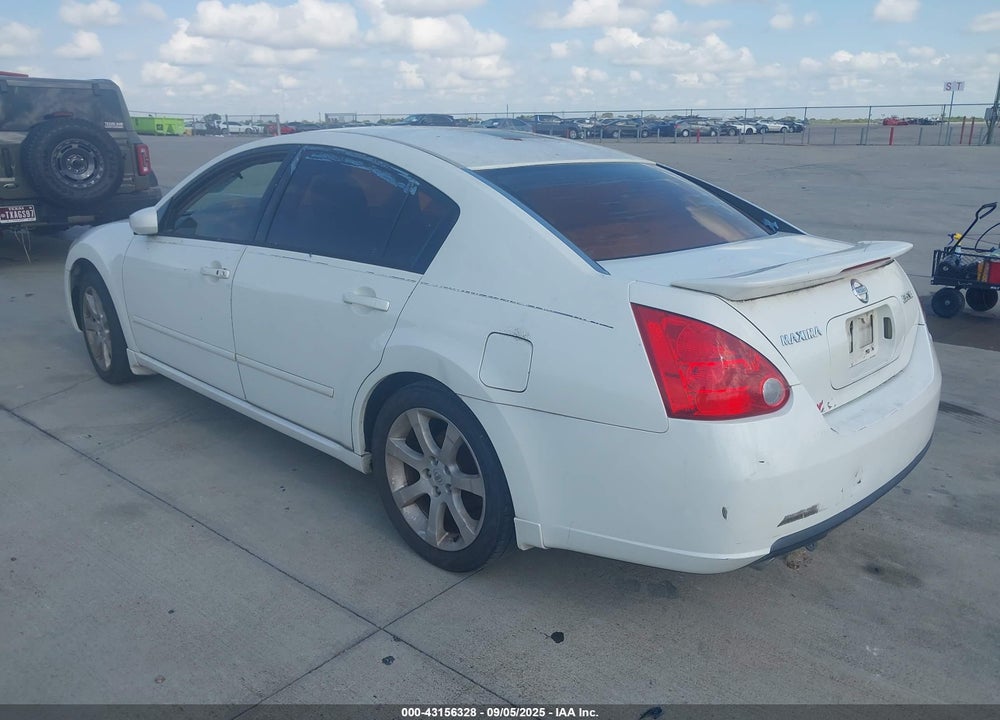 2008 NISSAN MAXIMA 3.5 SE VIN: 1N4BA41E68C828397